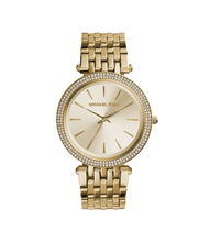 Load image into Gallery viewer, Michael Kors Darci MK3191 Women&#39;s Gold-Tone Quartz 39mm Watch MSRP $250
