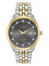 Load image into Gallery viewer, Citizen Corso BM7258-54H Men&#39;s Diamond Accents Gold Silver Watch 41MM MSRP$525
