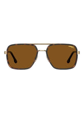 Load image into Gallery viewer, Carrera 256/S Navigator Men&#39;s Gold/Havana Tortoise 58-18-140 Sunglasses MSRP$175
