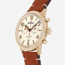 Load image into Gallery viewer, NEW SHINOLA Detroit Men&#39;s The Traveler S0120245784 2 Eye Chronograph Watch $895
