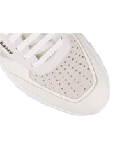 Load image into Gallery viewer, Bally Bison 6230656 Men&#39;s White Lamb Leather Sneakers MSRP $470
