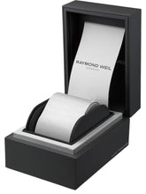 Load image into Gallery viewer, Raymond Weil Men&#39;s 8160-ST-00208 Tango Black Dial Silver Watch 41mm MSRP $1175
