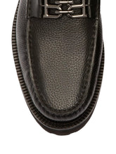 Load image into Gallery viewer, Bally Nolan Men&#39;s 6239807 Black Grained Leather Loafer MSRP $660
