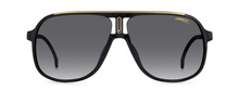 Load image into Gallery viewer, Carrera 1047/S Men&#39;s Black/Dark Grey Gradient 62-10-130 Sunglasses MSRP $175
