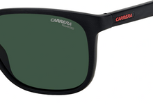 Load image into Gallery viewer, CARRERA Men&#39;s 8046/S Matte Black Frame Green Polarized Lens Sunglasses MSRP $195
