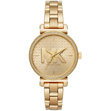 Load image into Gallery viewer, Michael Kors Sofie MK4334 Women&#39;s Gold-Tone Quartz 36mm Watch MSRP $275
