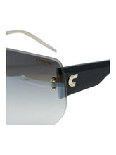 Load image into Gallery viewer, Carrera FLAGLAB 12 Black/Silver 99-01-140 Sunglasses MSRP $325
