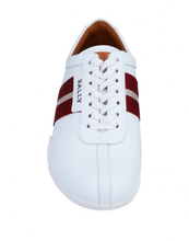 Load image into Gallery viewer, Bally Frenz Men&#39;s 6230488 White Leather Sneakers MSRP $535 NEW
