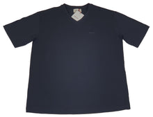 Load image into Gallery viewer, Bally 6301168 Men&#39;s Navy Blue Cotton V-Neck Logo T-Shirt MSRP $290
