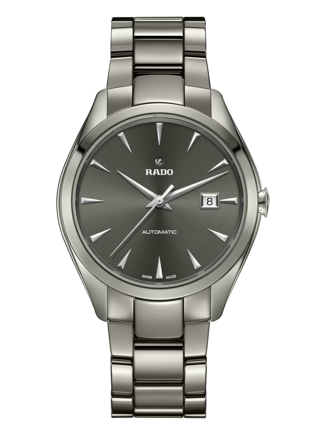 Rado R32254302 Men's HyperChrome Automatic Grey Dial 42 mm Watch MSRP $3100