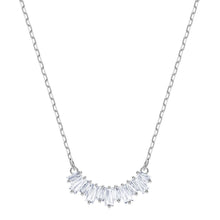 Load image into Gallery viewer, Swarovski Sunshine 5472490 Rhodium Plated &amp; Crystal Pendant Necklace MSRP $89
