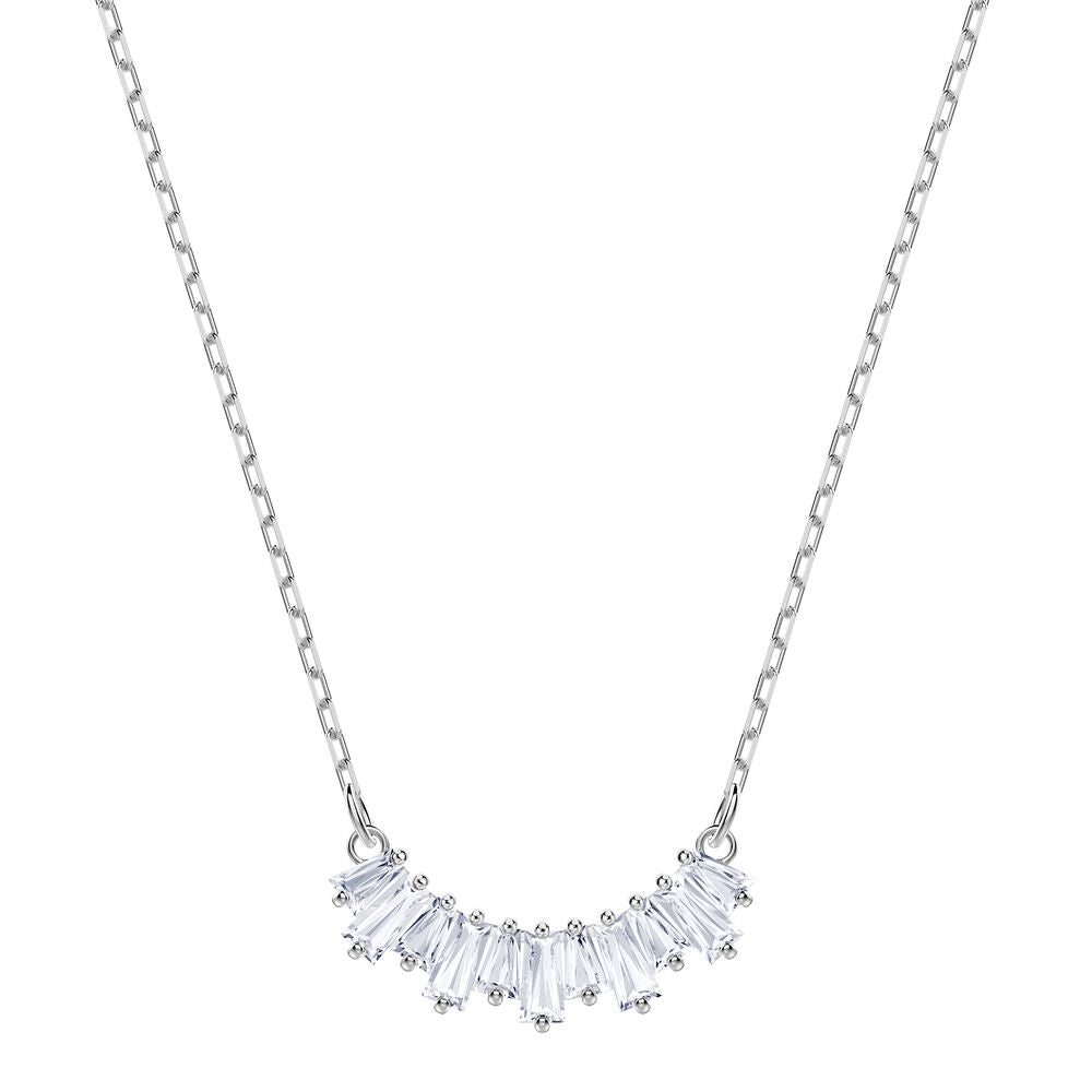 Swarovski Sunshine 5472490 Rhodium Plated & Crystal Pendant Necklace MSRP $89