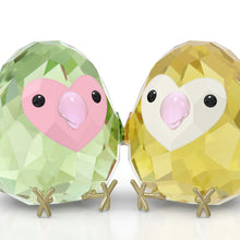 Load image into Gallery viewer, Swarovski All You Need Are Birds 5644844 Love Bird Couple Crystal Figurines $179
