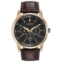 Load image into Gallery viewer, Citizen Eco-Drive Corso BU2013-08E Men&#39;s Black Dial 44mm Watch MSRP $395
