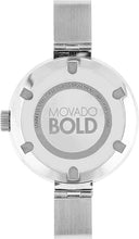 Load image into Gallery viewer, Movado BOLD Women&#39;s 3600194 Bangles Stainless Steel Watch with Sunray Dial MSRP $495
