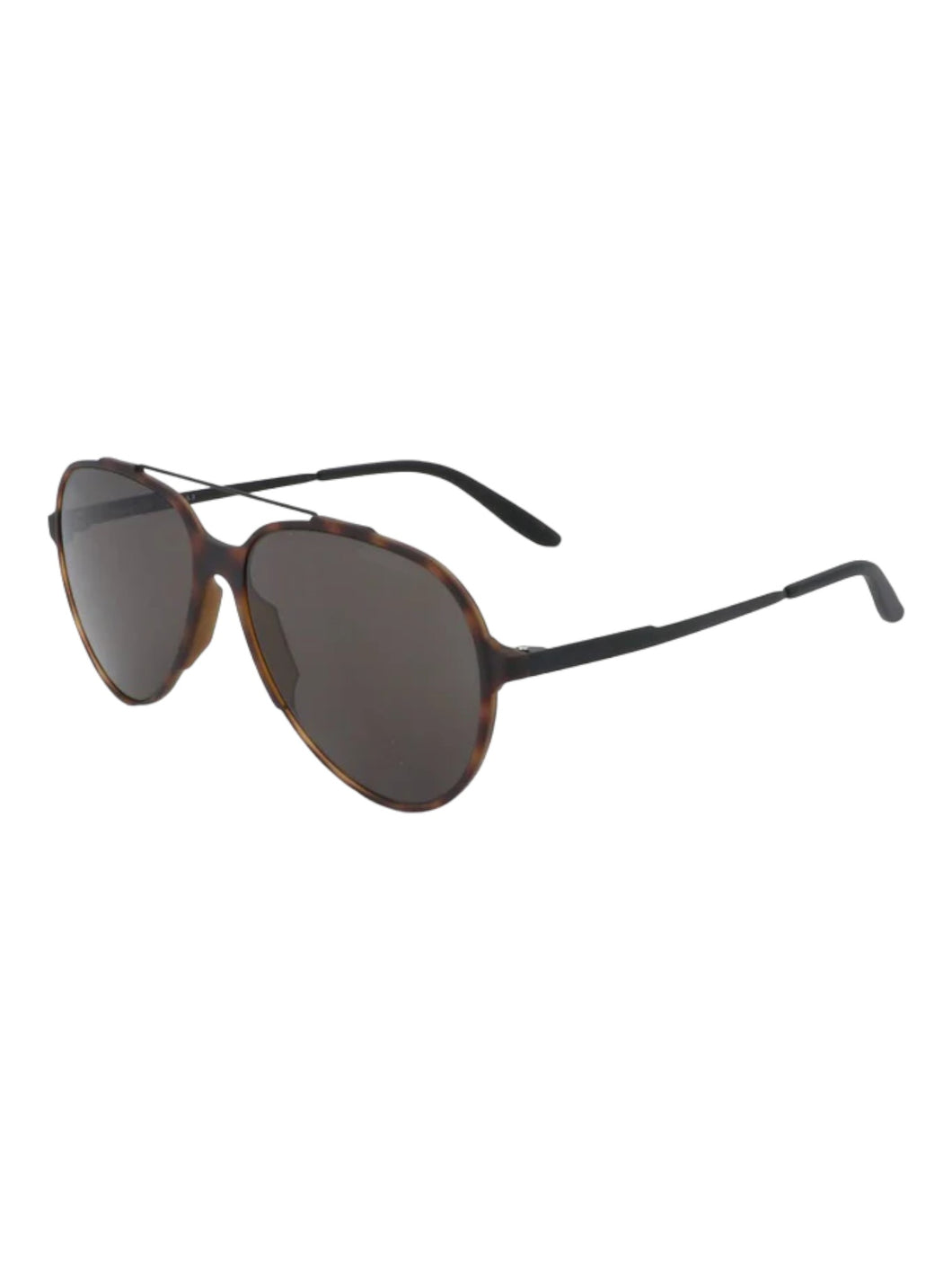 Carrera 118/S Unisex Aviator Matte Brown Tortoise 57-16-145 Sunglasses MSRP$210