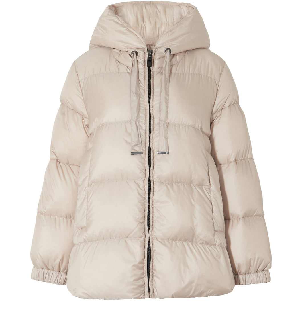 NEW MAX MARA Women's THE CUBE Seicar Cream Quilted Coat MSRP $1165