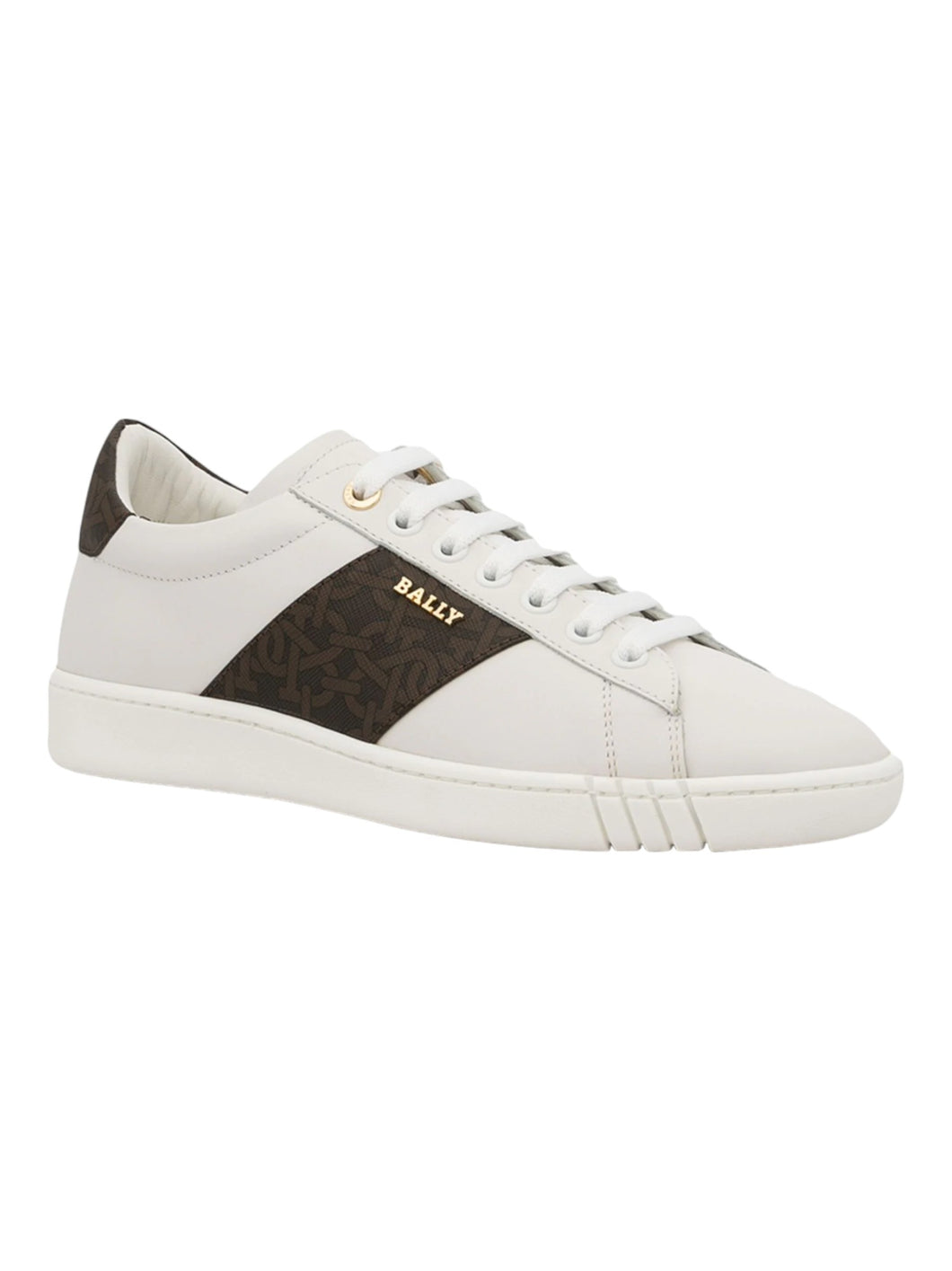 Bally Wilelm Men's 6239922 White Leather Sneakers MSRP $620