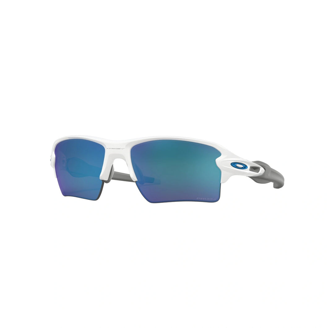 NEW OAKLEY Men's Flak 2.0 XL 9188-94 Prizm Sapphire White Sunglasses MSRP $194