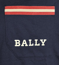 Load image into Gallery viewer, Bally 6233731 Men&#39;s Navy Blue 100% Cotton Pocket T-Shirt MSRP $300
