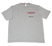 Load image into Gallery viewer, Bally 6233730 Men&#39;s Grey 100% Cotton Pocket T-Shirt MSRP $300
