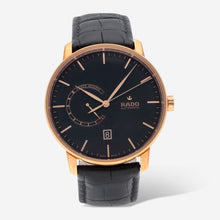 Load image into Gallery viewer, Rado R22879165 Men&#39;s Coupole Classic Power Reserve Black Dial 41 mm MSRP $1750
