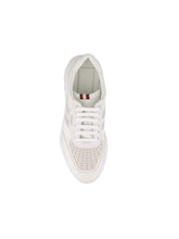 Load image into Gallery viewer, Bally Bison 6230656 Men&#39;s White Lamb Leather Sneakers MSRP $470
