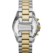 Load image into Gallery viewer, Michael Kors Bradshaw MK5976 Women&#39;s Two-Tone Chronograph 43mm Watch MSRP $275
