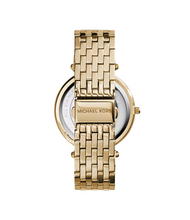 Load image into Gallery viewer, Michael Kors Darci MK3191 Women&#39;s Gold-Tone Quartz 39mm Watch MSRP $250
