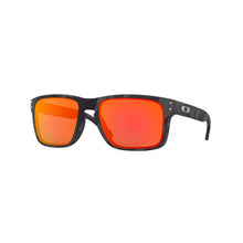 Load image into Gallery viewer, NEW OAKLEY Men&#39;s Holbrook 9102-E9 Black Camo Prizm Ruby Sunglasses MSRP $167
