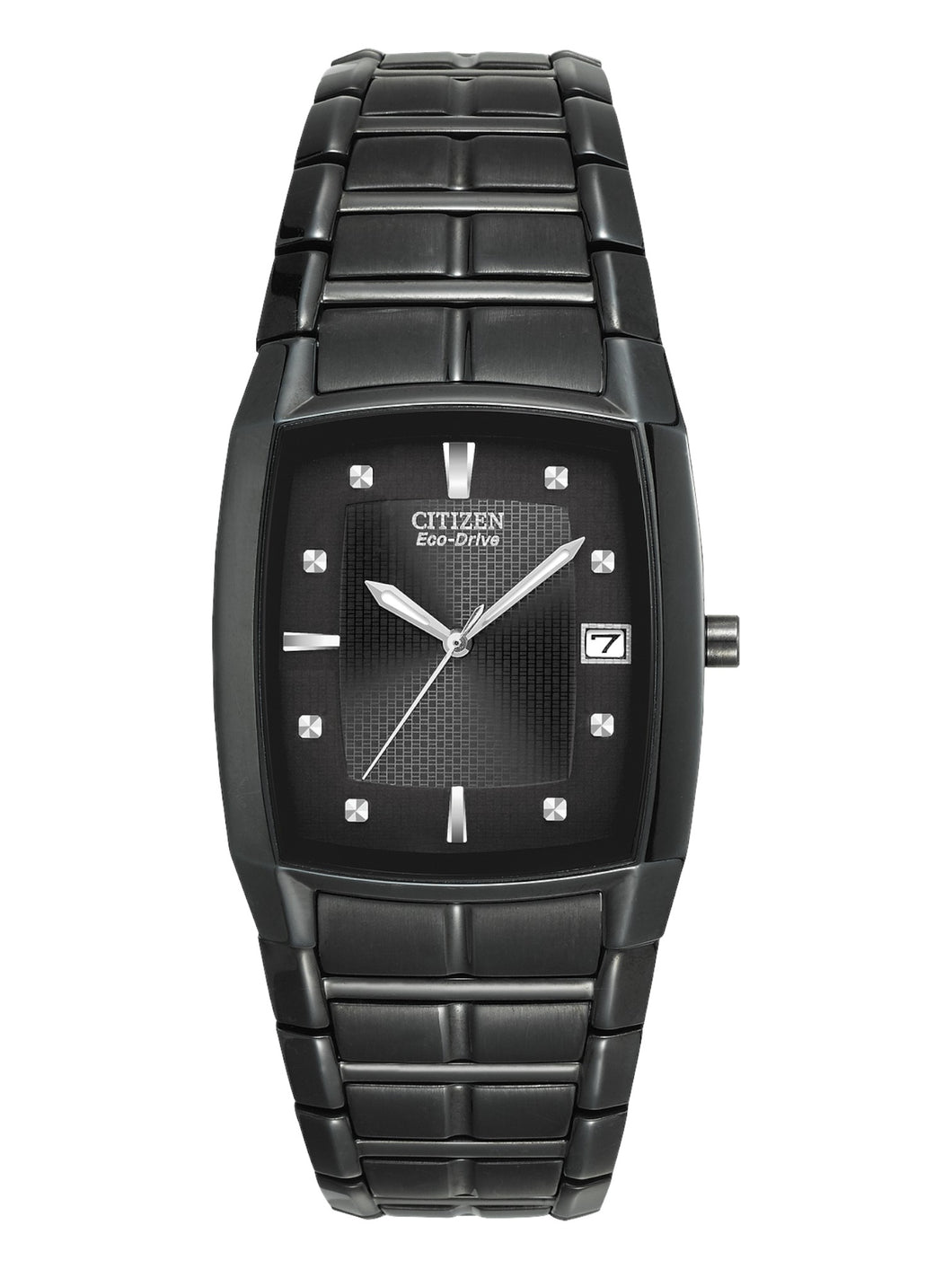 Citizen Paradigm BM6555-54E Men's Diamond Black Ion-Plated Watch MSRP$295