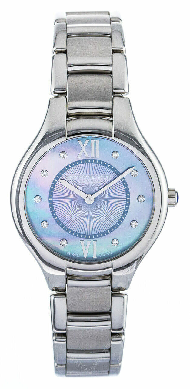 Raymond Weil Women's 5132-ST-00955 Noemia MOP Quartz Watch 32mm MSRP $1395