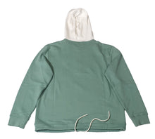 Load image into Gallery viewer, Bally 6301247 Unisex Laguna/Bone Hooded Sweatshirt MSRP $375
