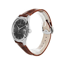 Load image into Gallery viewer, HAMILTON Men&#39;s H32451581 Jazzmaster Grey Dial Leather Band Watch 40mm MSRP $595
