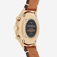 Load image into Gallery viewer, NEW SHINOLA Detroit Men&#39;s The Traveler S0120245784 2 Eye Chronograph Watch $895
