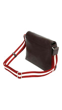 Load image into Gallery viewer, Bally Terlago Men&#39;s 6225284 Chocolate Leather Shoulder Bag MSRP $ 799
