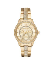 Load image into Gallery viewer, Michael Kors Cooper MK6613 Women&#39;s Gold-Tone Quartz 38mm Watch MSRP $325
