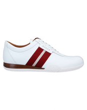 Load image into Gallery viewer, Bally Frenz Men&#39;s 6230488 White Leather Sneakers MSRP $535 NEW
