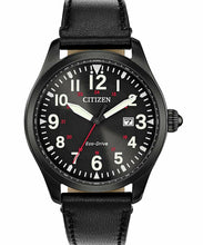 Load image into Gallery viewer, Citizen Garrison BM6835-15E Men&#39;s Black Dial 42mm Military Watch MSRP $295
