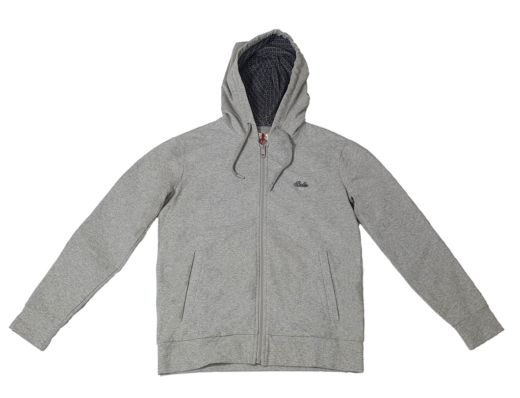 Bally 6240368 Grey Hooded Sweatshirt MSRP $375