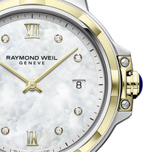 Load image into Gallery viewer, Raymond Weil Women&#39;s 5180-STP-00995 Parsifal MOP Dial Watch 30mm MSRP $1595
