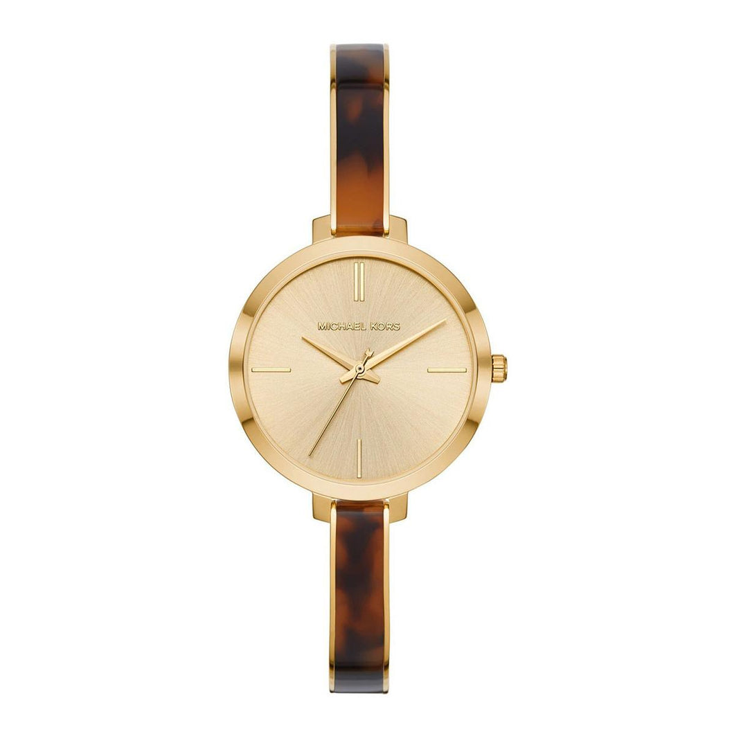 Michael Kors Jaryn MK4341 Women's Gold-Tone Quartz 36mm Watch MSRP $250