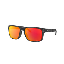 Load image into Gallery viewer, NEW OAKLEY Men&#39;s Holbrook 9102-E9 Black Camo Prizm Ruby Sunglasses MSRP $167
