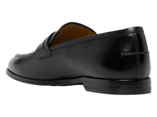 Load image into Gallery viewer, Bally Wember 6239863 Men&#39;s Black Calf Leather Loafers MSRP $720
