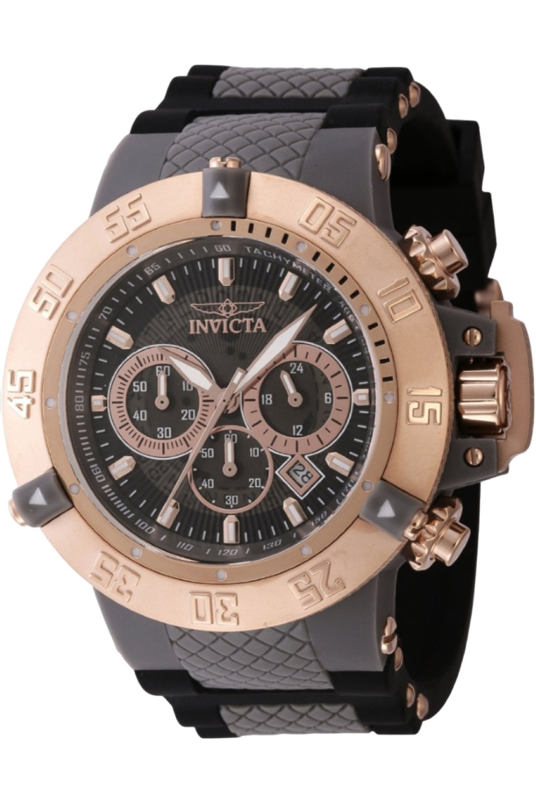 Invicta Men's 0932 Subaqua Noma III Black Dial Chronograph Watch 50mm MSRP $1,395