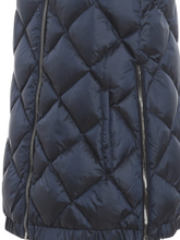 Load image into Gallery viewer, MAX MARA Women&#39;s &#39;The Cube&#39; Tregil Gilet Blue Puffer Vest MSRP $1250
