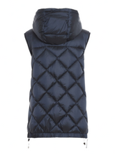 Load image into Gallery viewer, MAX MARA Women&#39;s &#39;The Cube&#39; Tregil Gilet Blue Puffer Vest MSRP $1250
