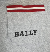 Load image into Gallery viewer, Bally 6233730 Men&#39;s Grey 100% Cotton Pocket T-Shirt MSRP $300
