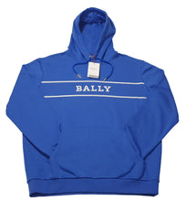 Load image into Gallery viewer, Bally 6240606 Unisex Blue Hooded Sweatshirt MSRP $375
