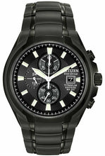 Load image into Gallery viewer, Citizen CA0265-59E Men&#39;s Chronograph Black Dial Titanium Watch MSRP$525
